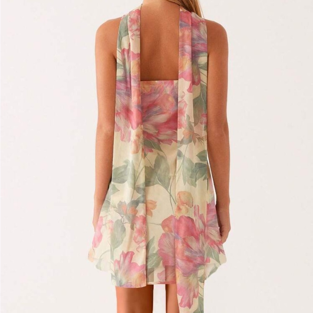 Strapless Floral Mini - Picture 3 of 8